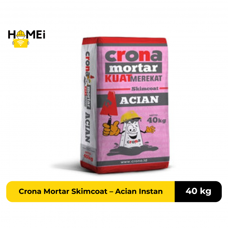 Crona Mortar Skimcoat – Acian Instan @40kg