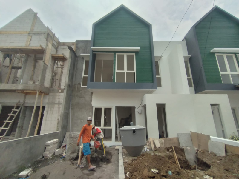 Pembangunan Rumah Tipe 58 -2 Lantai di Perumahan Bumi Papan Selaras
